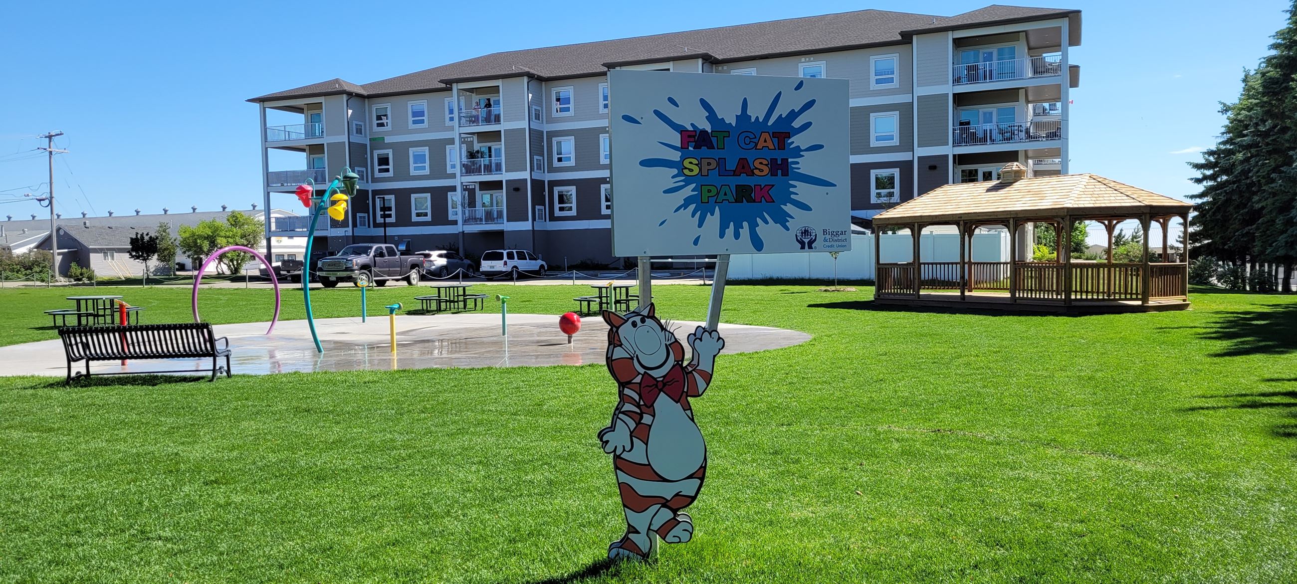 Splash Park with Gazebo 2021