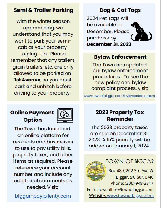 Newsletter - October - Back