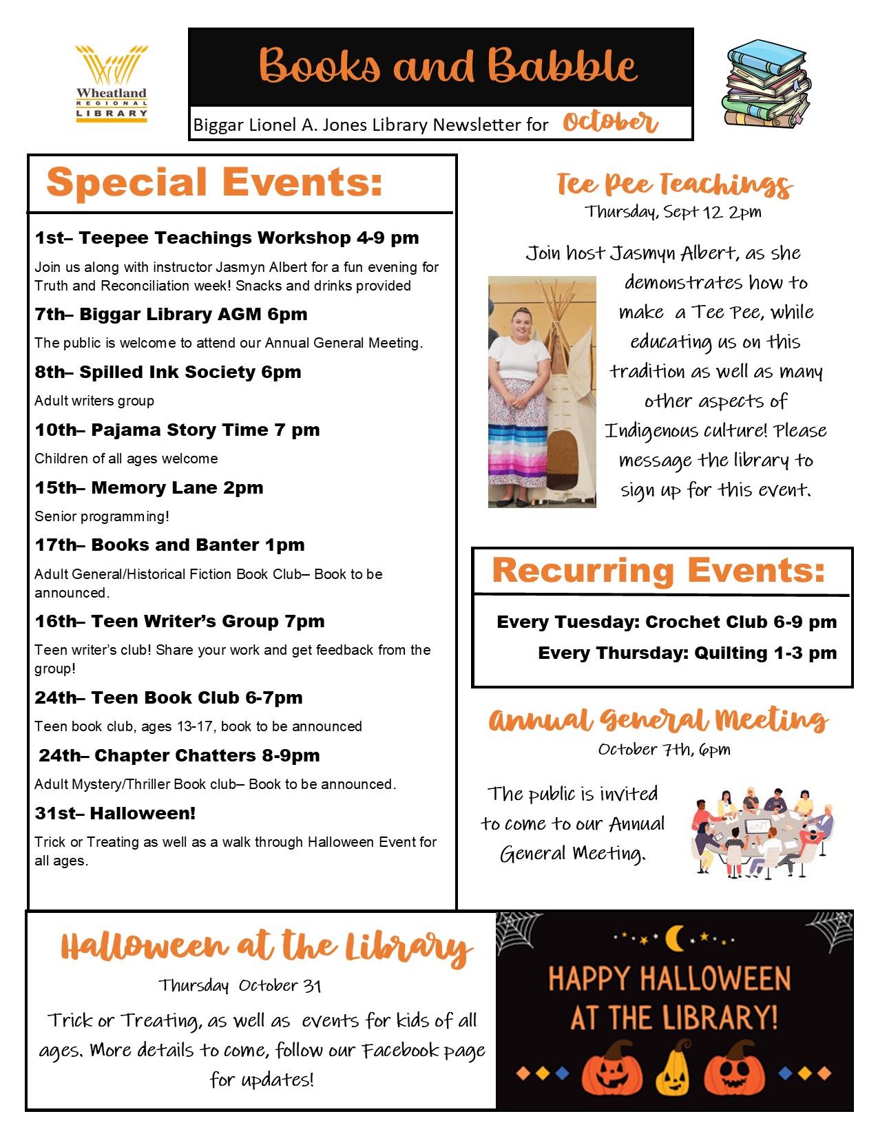 October 2024 newsletter